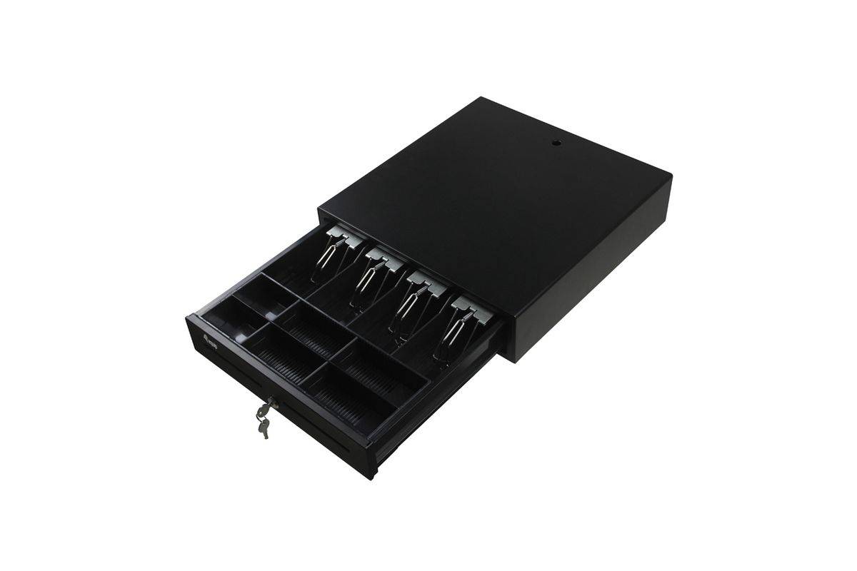 Equip Kassenschublade 4Schein-/8Münzfächer RJ11 POS schwarz-3