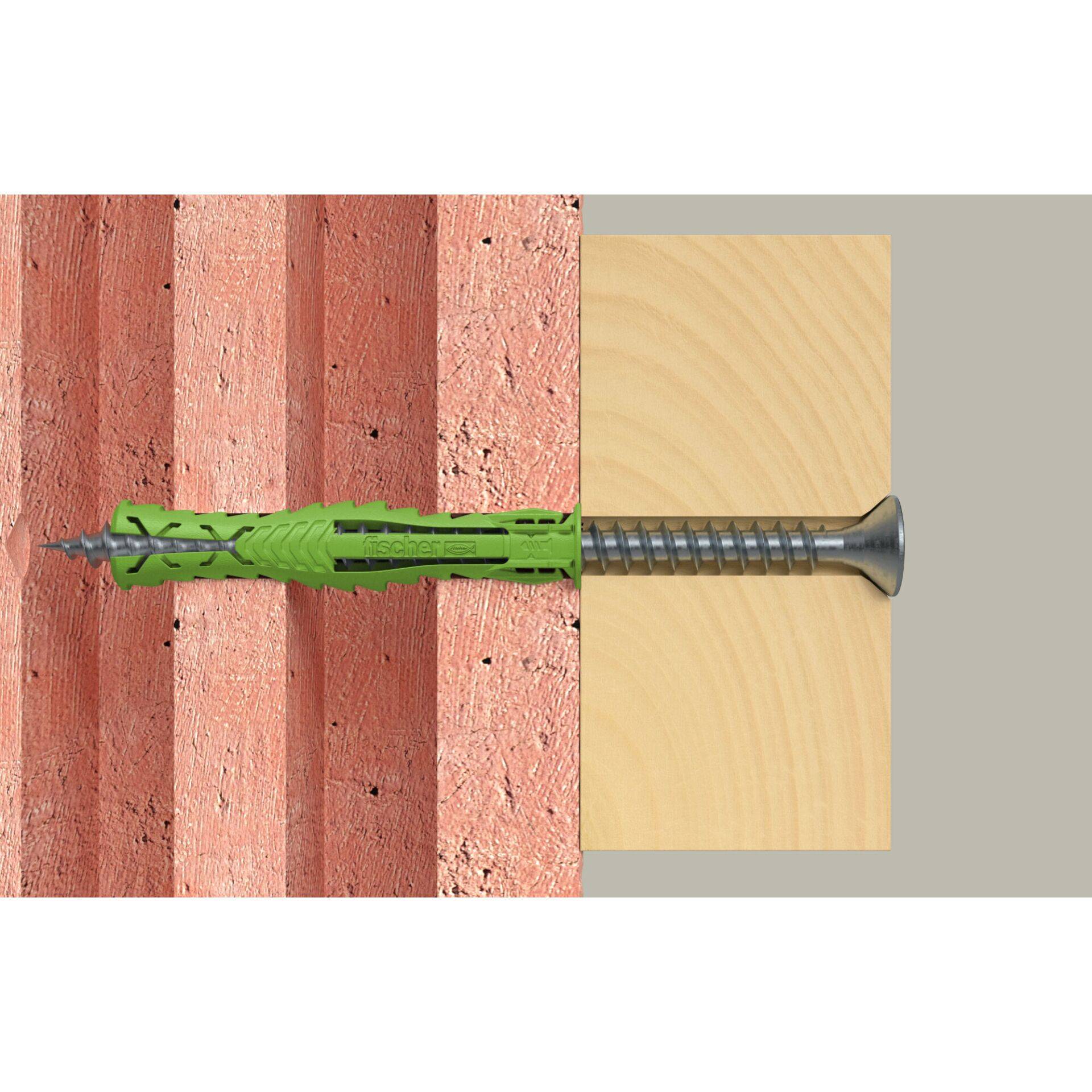 fischer Nylondübel SX Plus Green 8x65, Inhalt 45 Stück-1