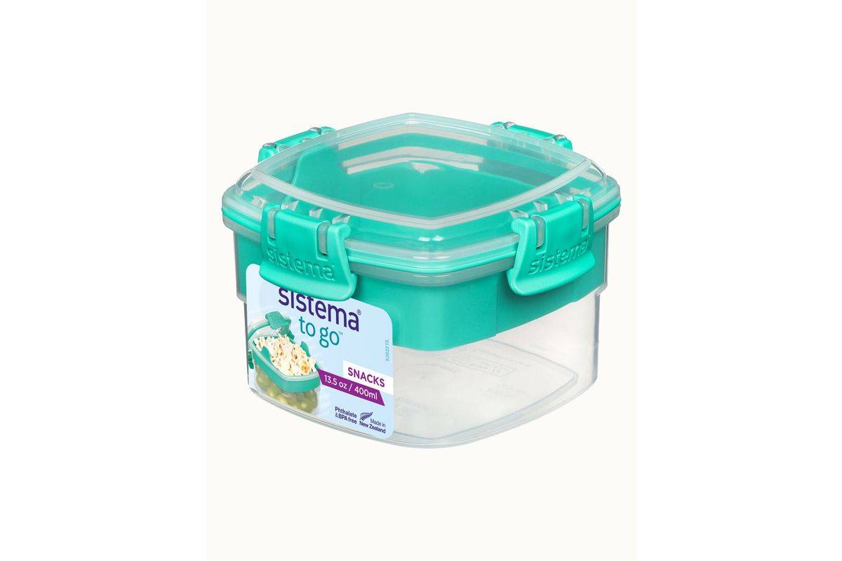 Sistema Plastics Frischhaltedose Snacks TO GO 400 ml mintgrün