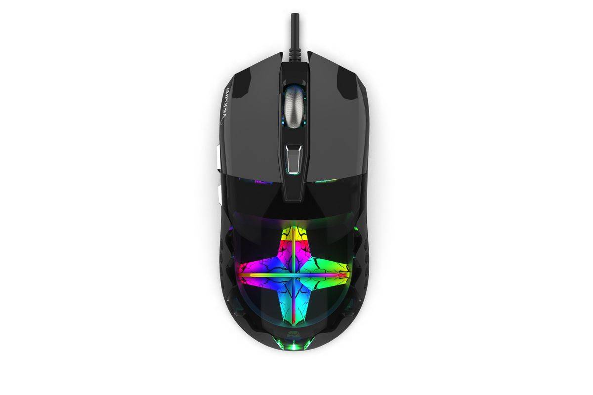 INCA Gaming Maus RGB/ 7200DPI/ 6Tasten/USB 1.60m schwarz retail Eingabe / Ausgabe Mäuse &-0