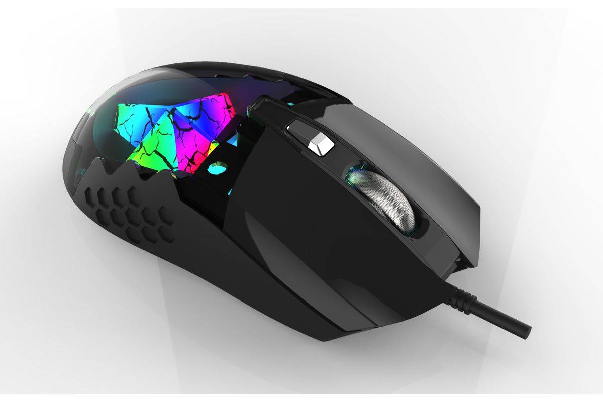 INCA Gaming Maus RGB/ 7200DPI/ 6Tasten/USB 1.60m schwarz retail Eingabe / Ausgabe Mäuse &-2