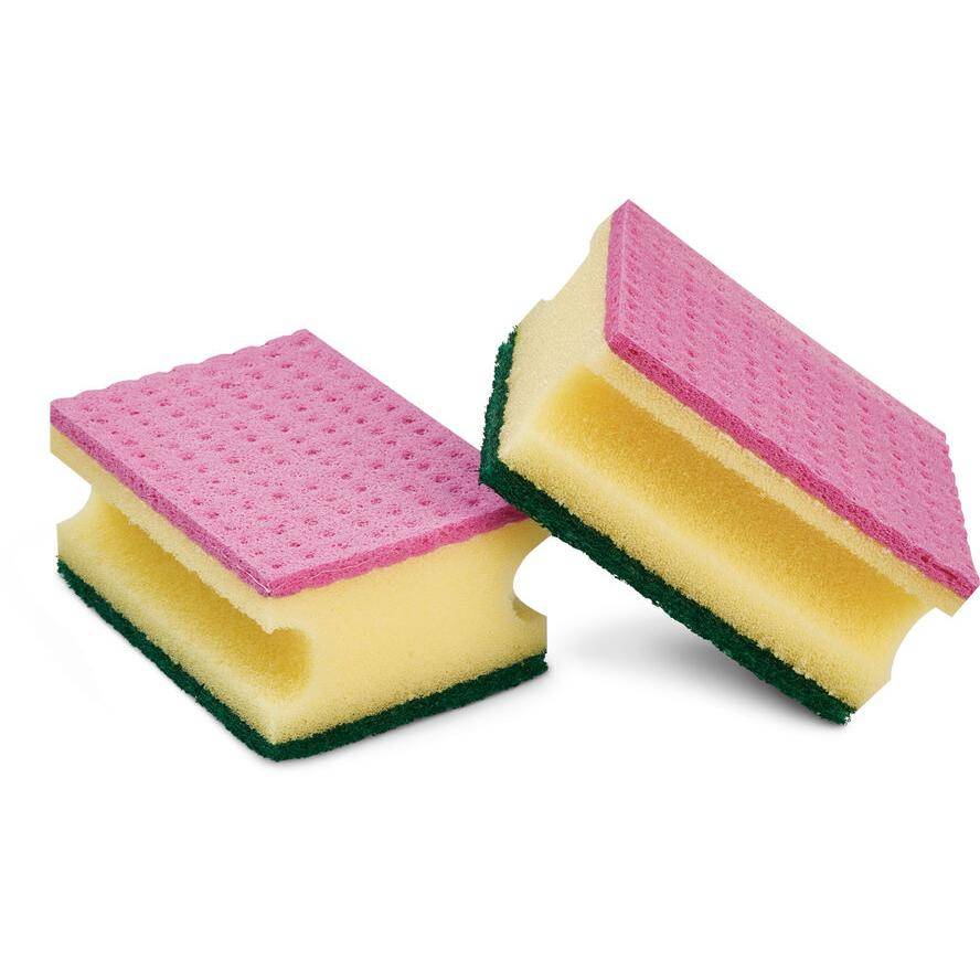SPONTEX - Reinigungsschwamm Duo Anti-Fett f. sort. 6er Pack-0