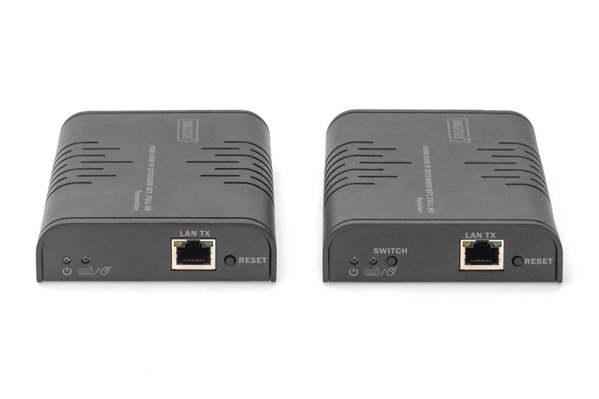 DIGITUS HDMI KVM IP Extender Set, Full HD-2