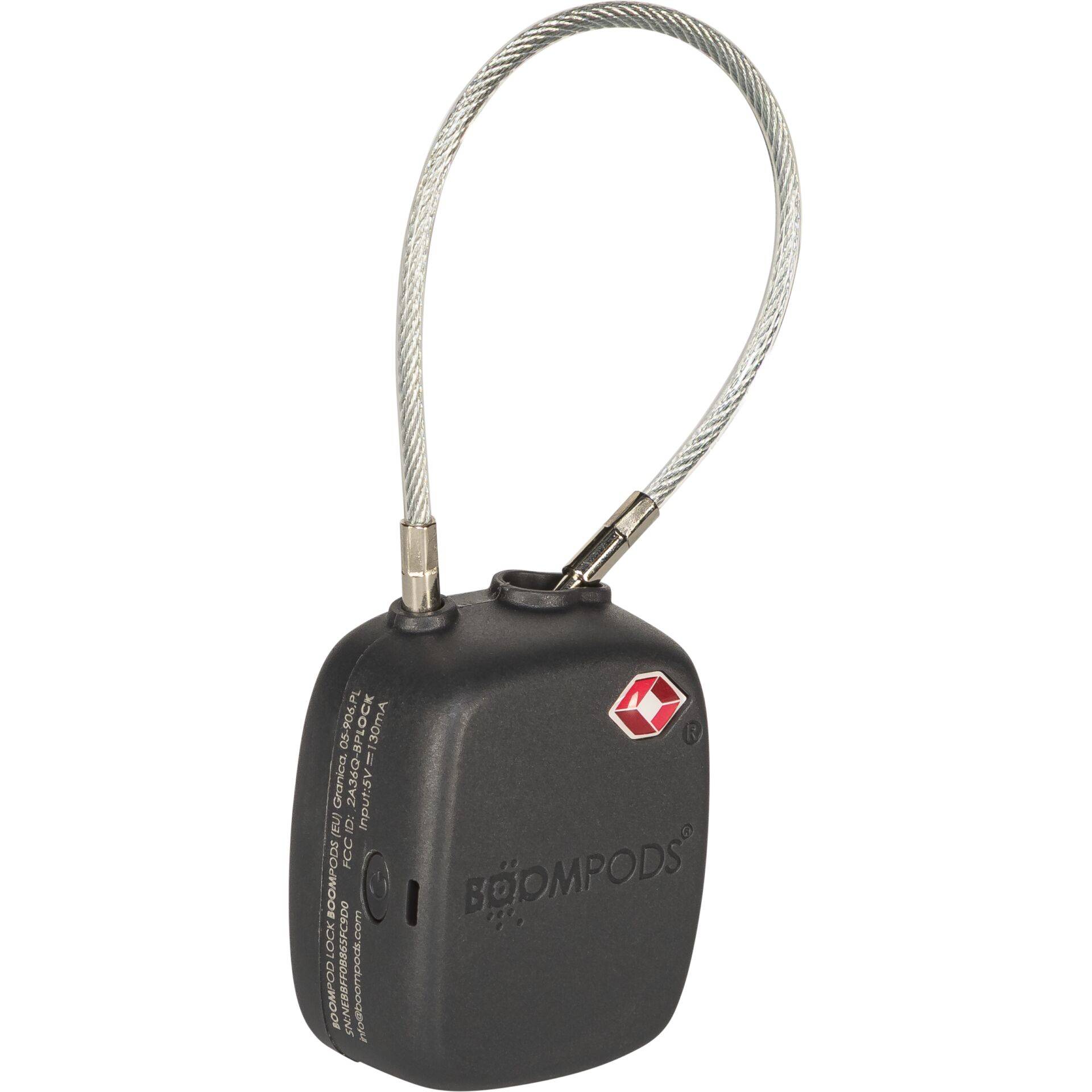 BOOMPODS - LOCK TSA Bag Tracker Universal Grey-0