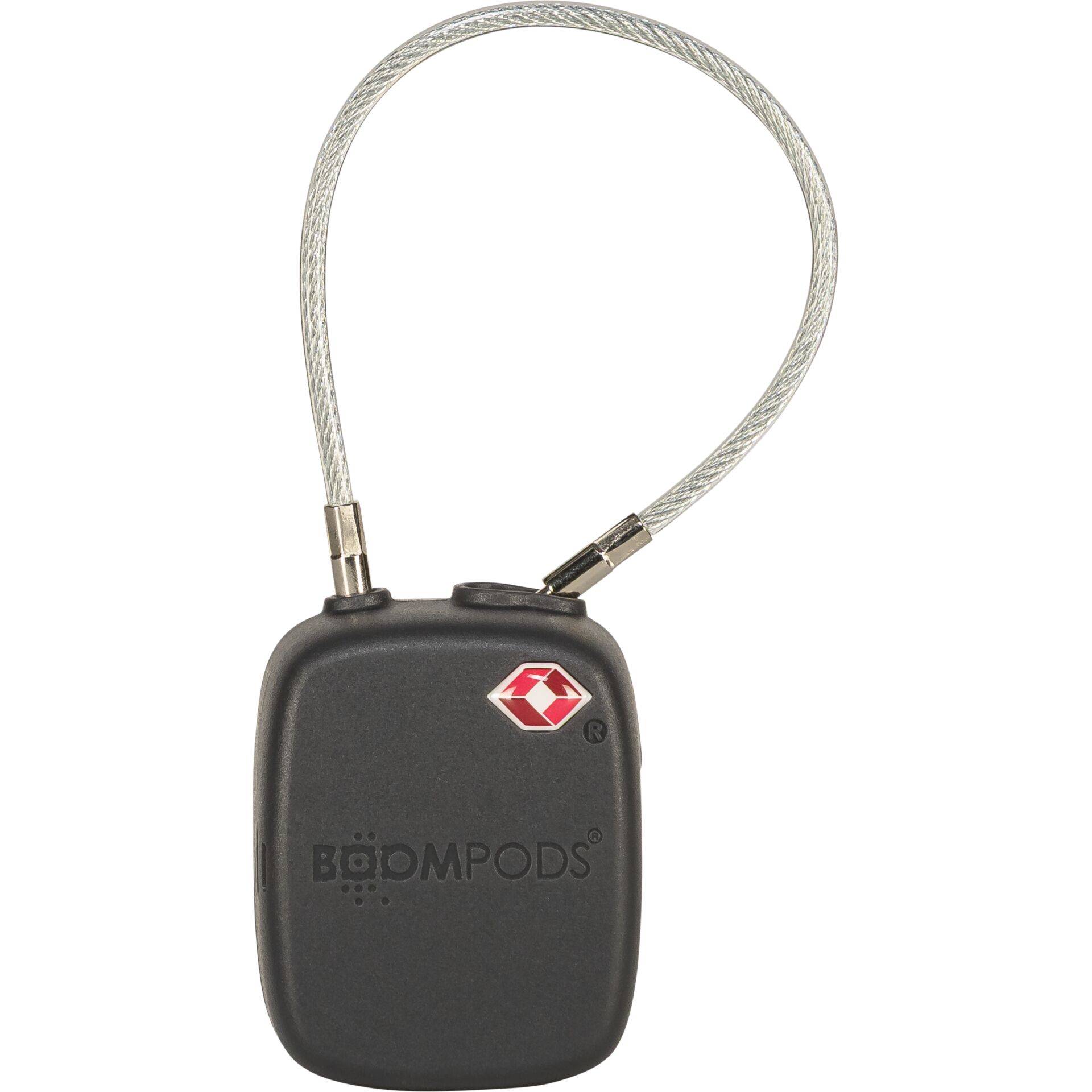 BOOMPODS - LOCK TSA Bag Tracker Universal Grey-1