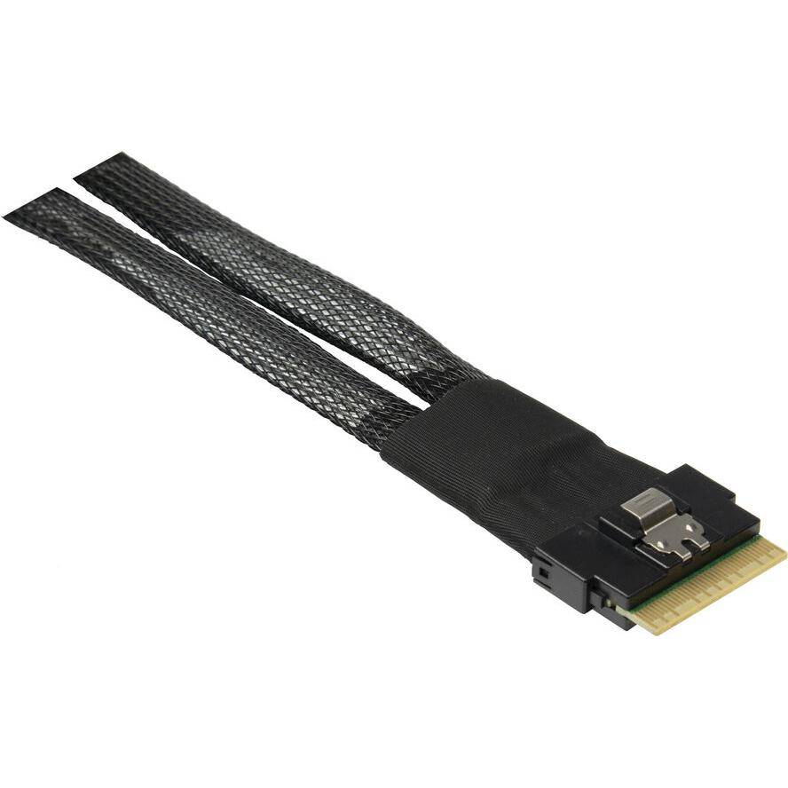 Inter-Tech Internes SAS-Kabel - SAS 24Gbit/s - 8i Slim SAS (SFF-8654)-0