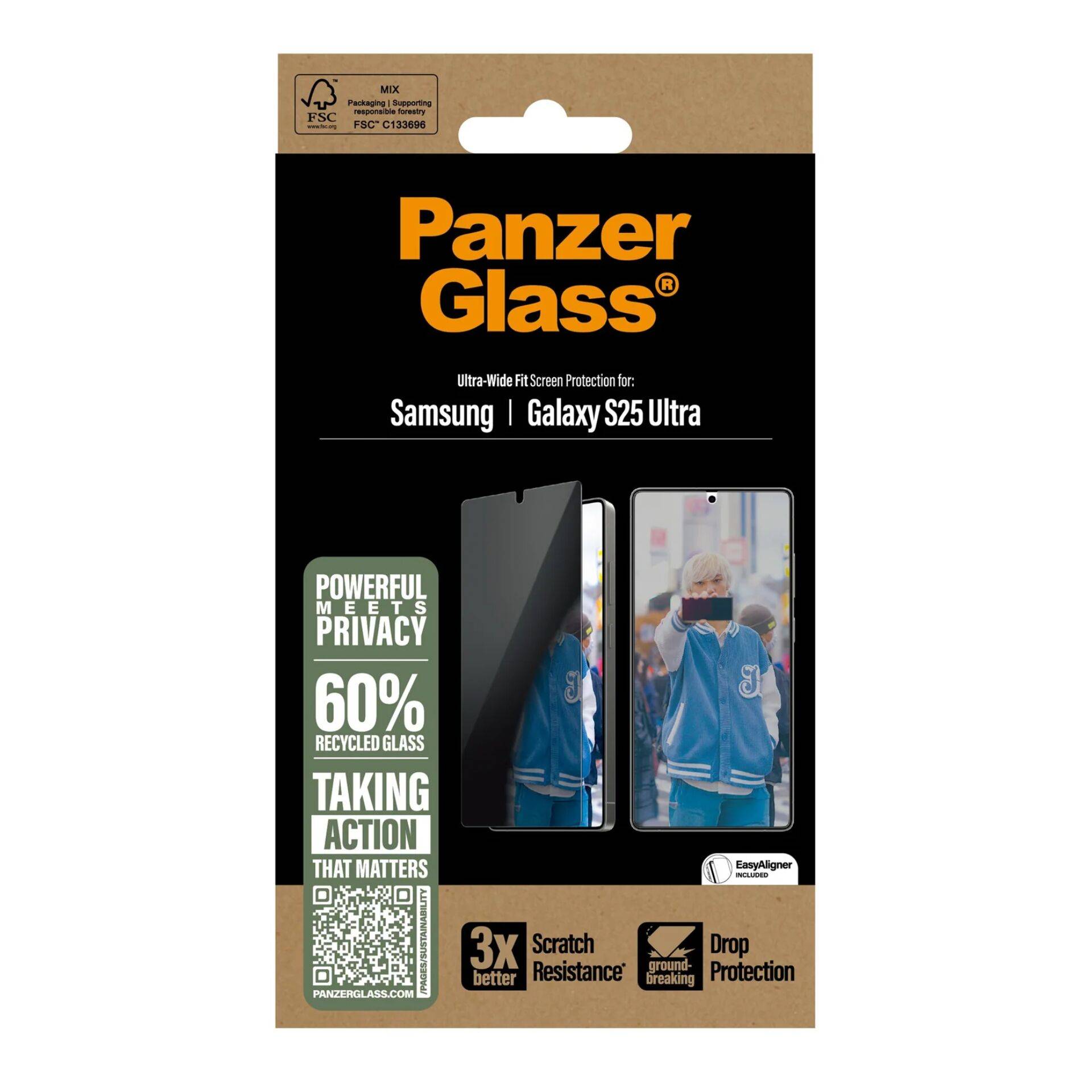 PanzerGlass Bildschirmschutz für Handy - ultrabreite-1