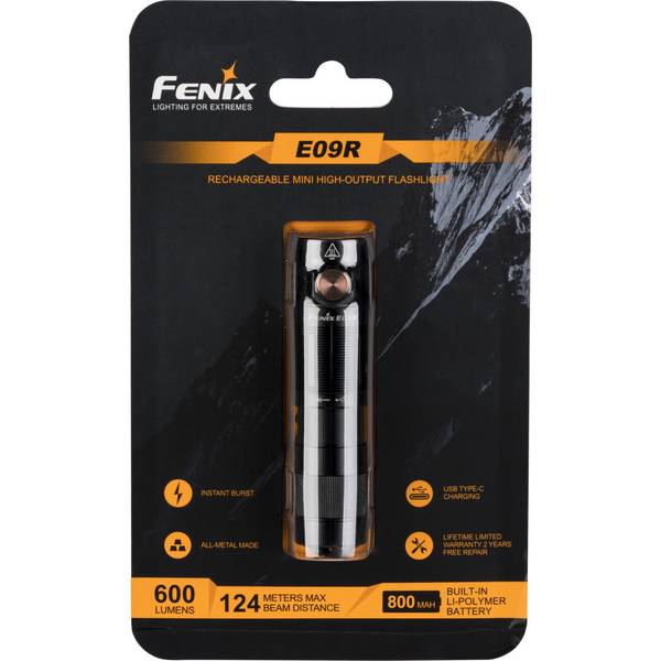 Fenix E09R Mini-Taschenlampe