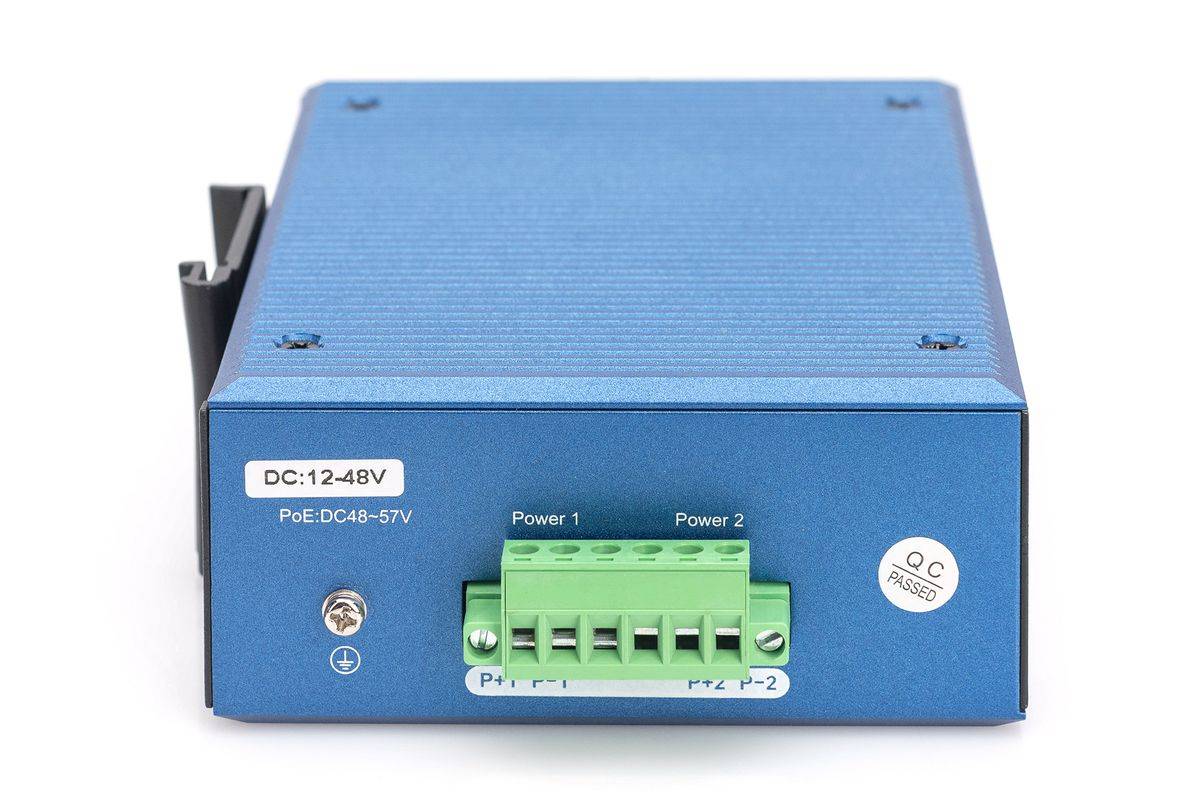DIGITUS Industrial 4+2 -Port L2 managed Gigabit Ethernet Switch-1