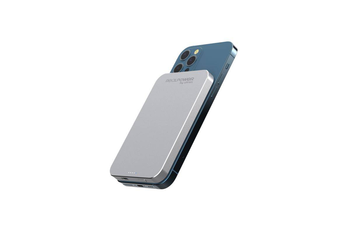 RealPower Powerbank PB-5000 MAG silber 5.000mAh Multimedia-Technik Powerbanks-3
