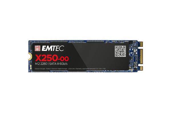 EMTEC X250 - 2 TB - M.2 - 520 MB/s - 6 Gbit/s