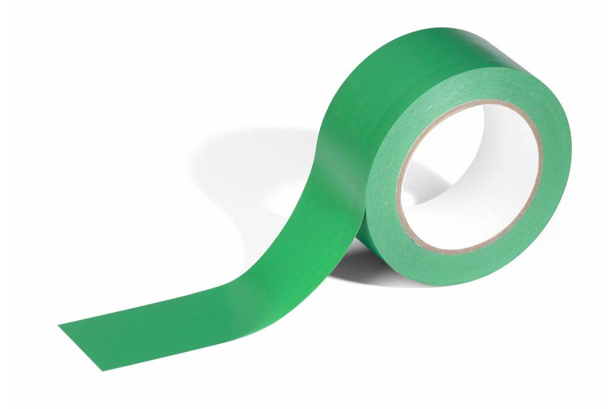 DURABLE Duraline Basic Bodenmarkierungsband 50 mm x 33 m grün 104405-0