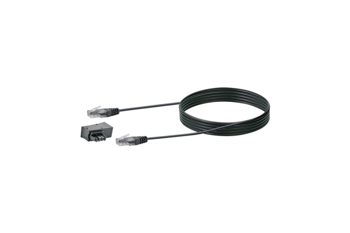 Schwaiger TAE/DSL Adapter With Modem Cable-0