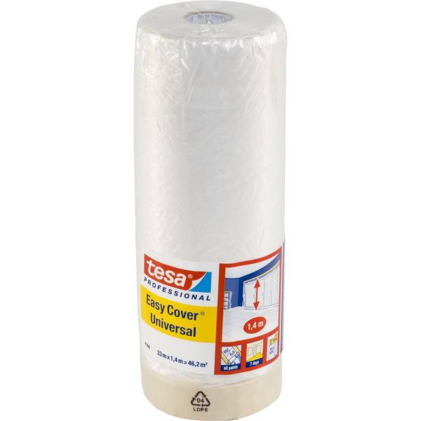 tesa Easy Cover 4368 Universal, 33m x 1400mm, hellbeige; Folie matt