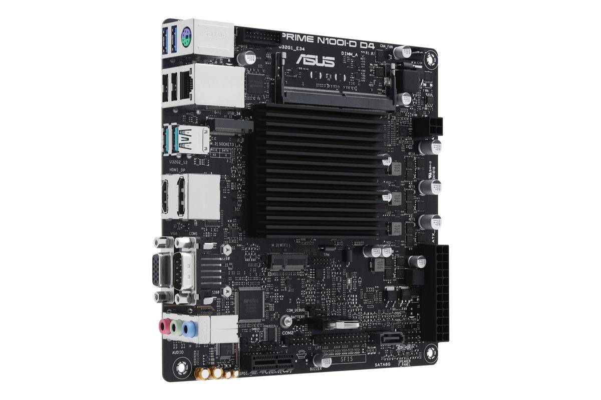 ASUS PRIME N100I-D D4-CSM Mainboard AMD Sockel AM5 Ryzen Zen4 Mini-ITX-2