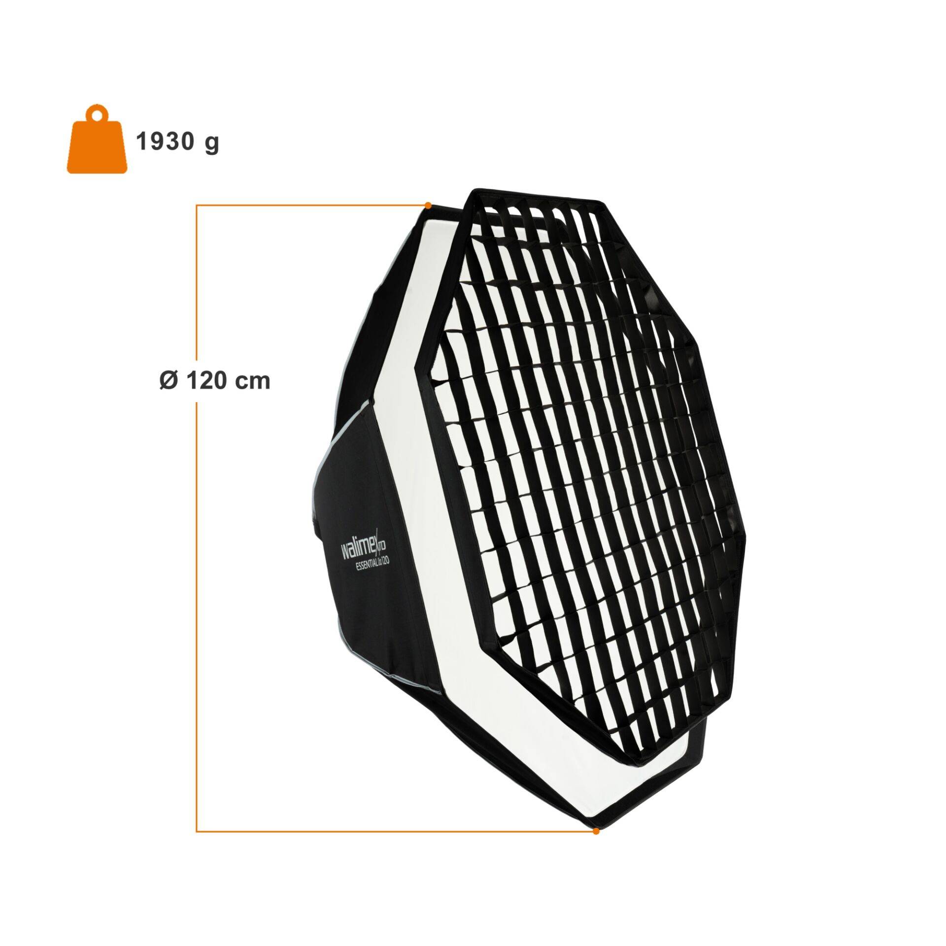 WALIMEX - pro Softbox Essential Octa 120-1