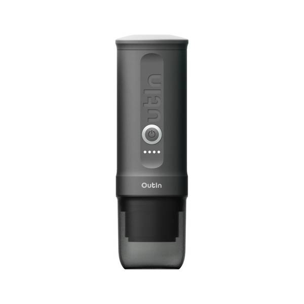 Outin Nano, Grau, Gemahlener Kaffee, 20 bar, 92 °C, 0,08 l, 7500 mAh