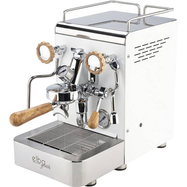 ELBA Gentile weiß RAL9016 Siebträgermaschine