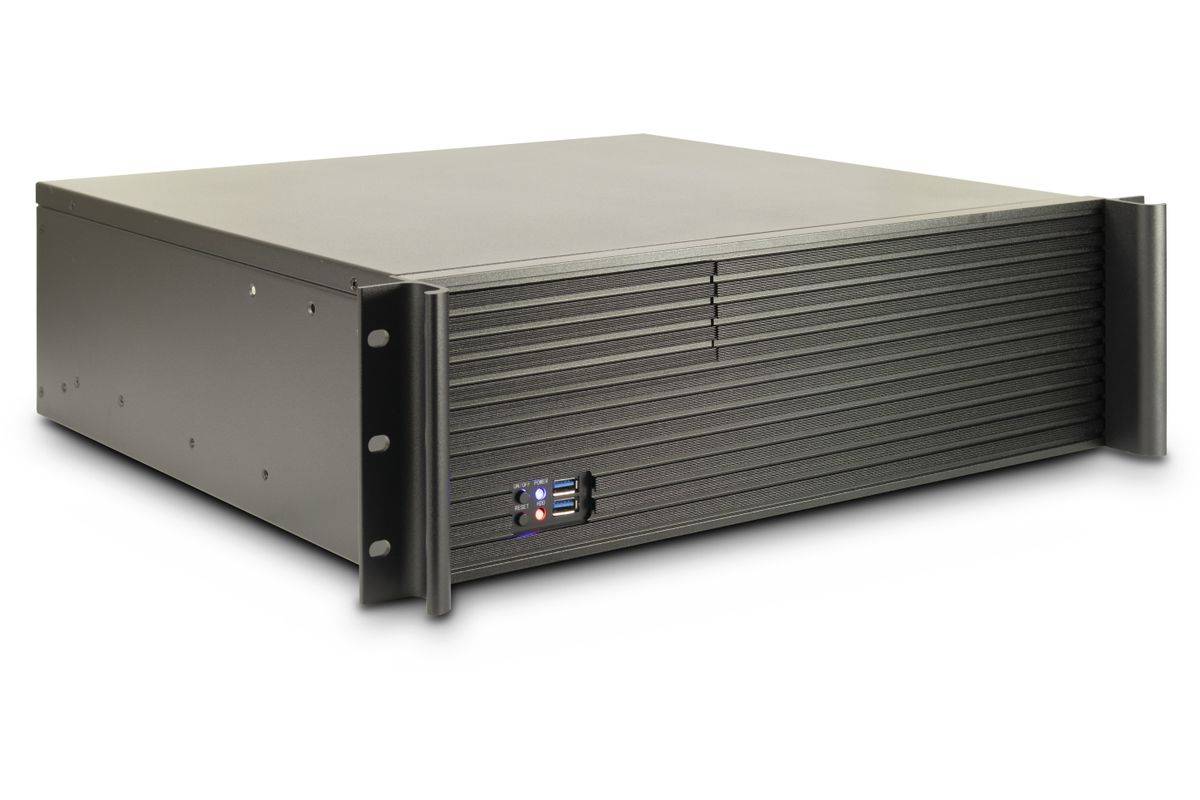 Inter-Tech IPC 3U-K340L - Mini-Server-Gehäuse - ATX - keine Spannungsversorgung (ATX)-0