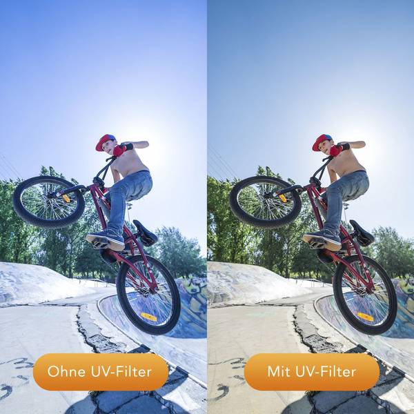 WALIMEX - pro UV-Filter Slim Super DMC - besonders hochwertiger UV Filter Objektivfilter