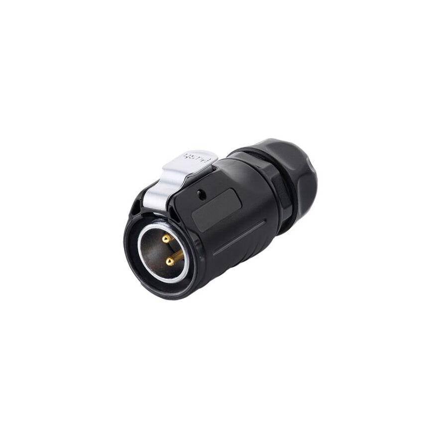 Good Connections Industrie-Steckverbinder S1 Power 2-Pin Stecker mit allgemein 2-polig