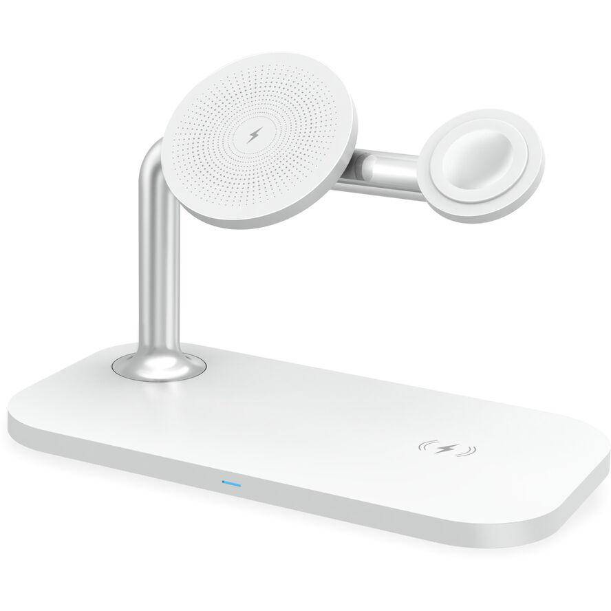 RealPower ChargeAir Mag Ladestation mit Magsafe weiss-0