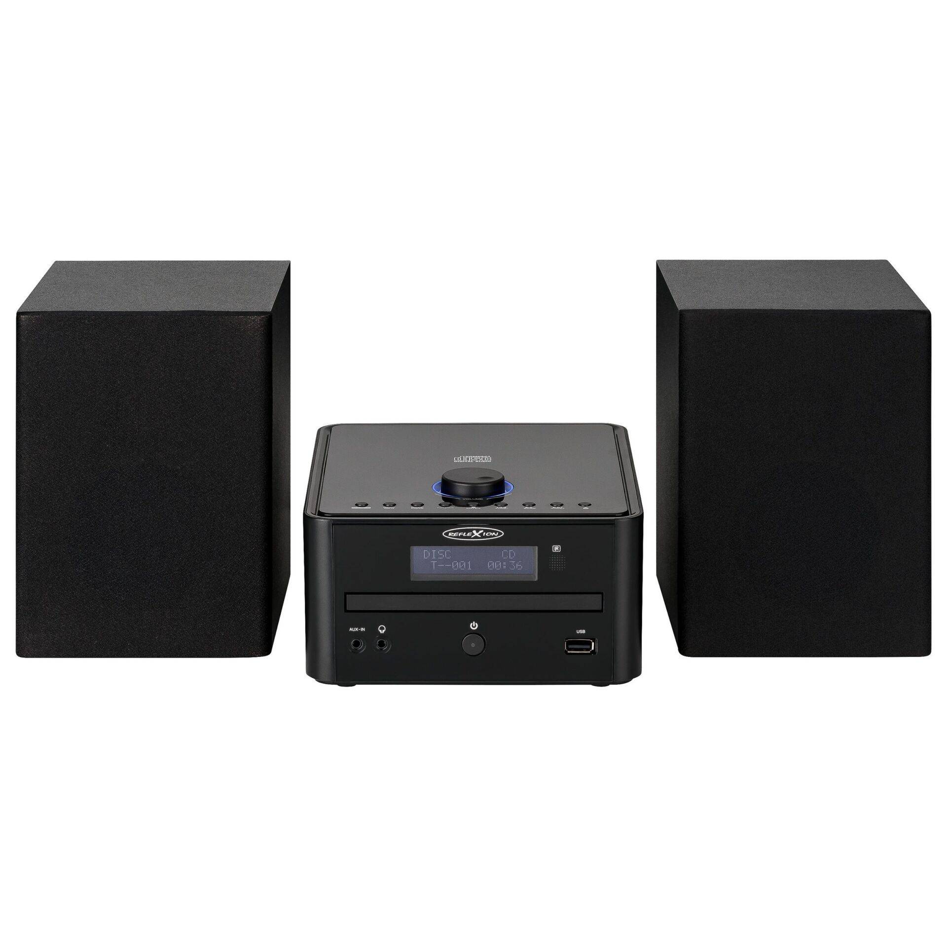 Reflexion HIF79DAB Stereoanlage DAB+ UKW MP3 CD AUX USB Blue - Lautsprecher - Stereo-0