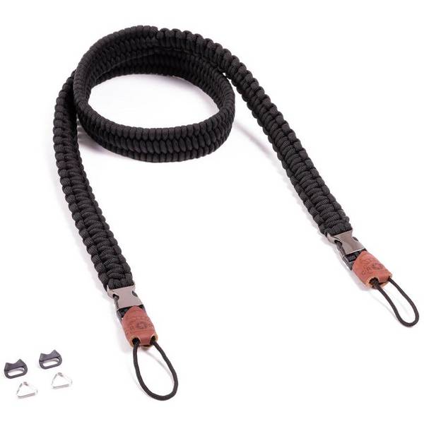 C-ROPE Kameragurt Traveler aus Paracord Silent Black retail