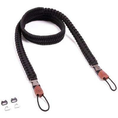 C-ROPE Kameragurt Traveler aus Paracord Silent Black retail-0