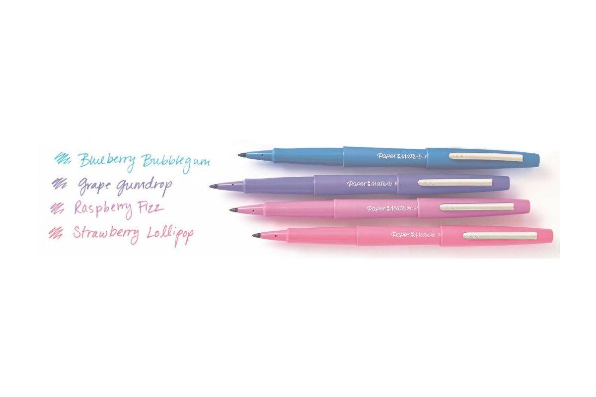 Paper:Mate Faserschreiber Flair PASTELL, 12er Blister-1