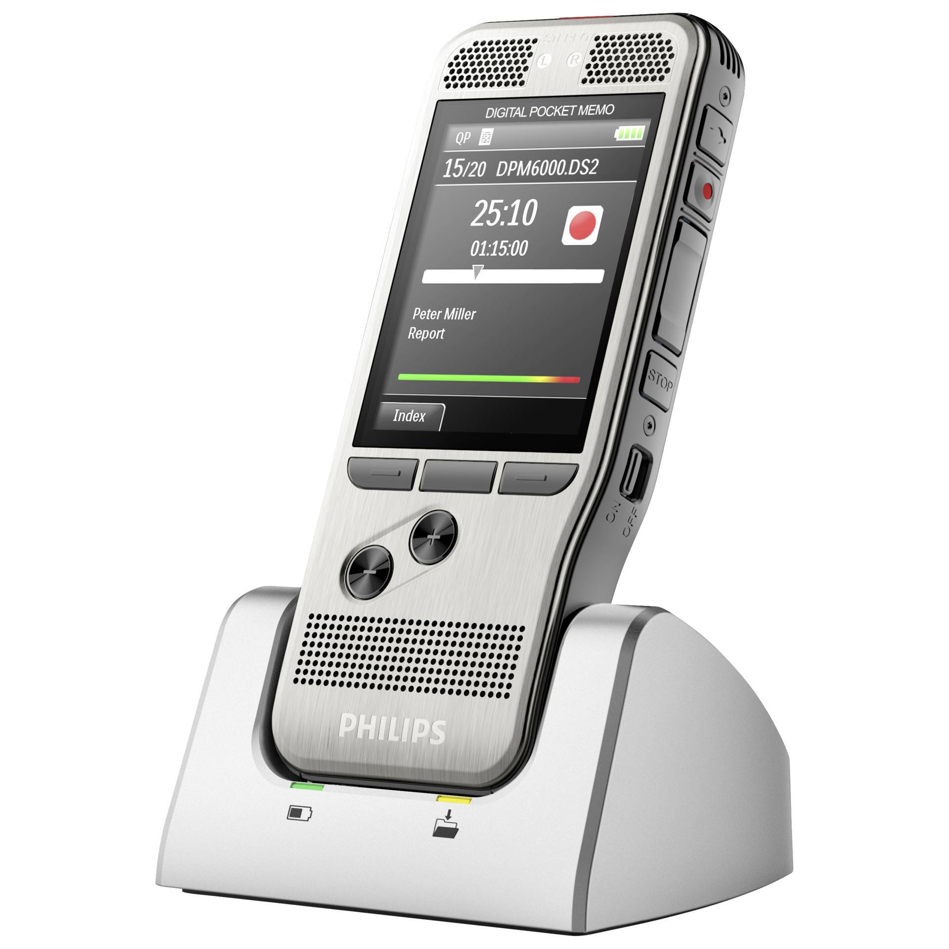 Diktiergerät Digital Pocket Memo Starter Kit DPM6700/03-1