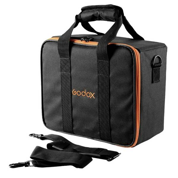 Godox CB-12, Gehäuse, Godox AD600Pro, Schultergurt, Schwarz, Orange
