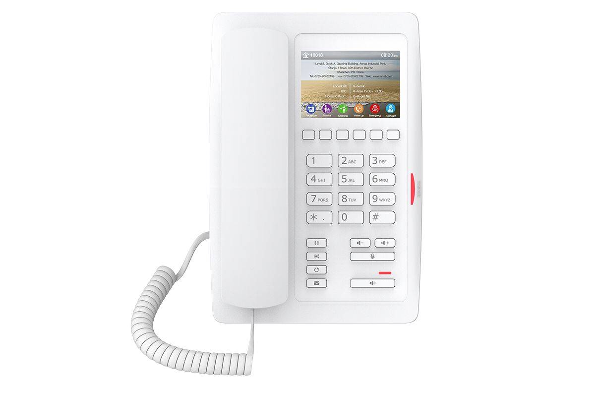 Fanvil Hoteltelefon H5U weiß Weiß-0