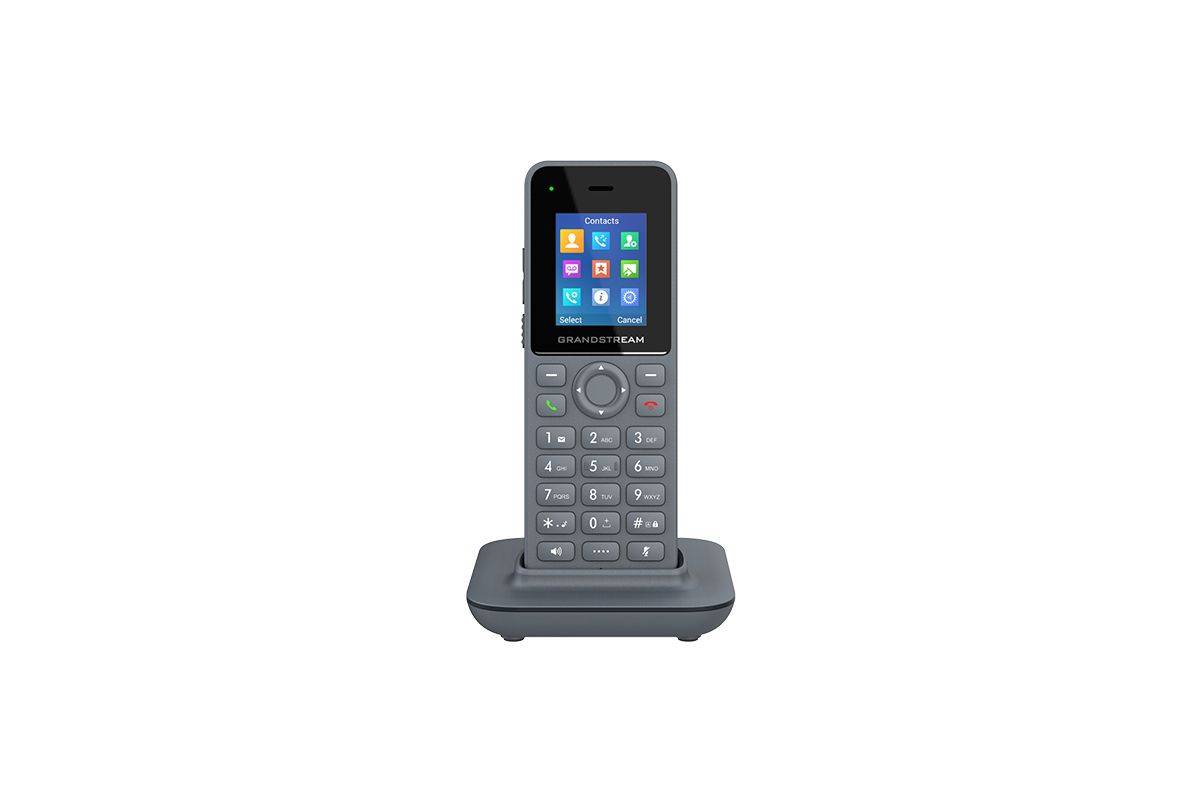 Grandstream Schnurloses DECT-HD-Mobilteil Unterstützt eine Reichweite von bis zu 400 Metern im Freien mit DP755 und 50-0