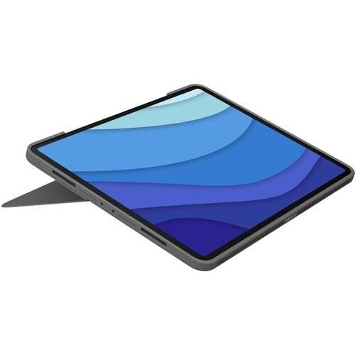 Logitech Combo Touch - Tastatur und Foliohülle - mit Trackpad - hintergrundbeleuchtet - TL: Französisch, AZERTY-2