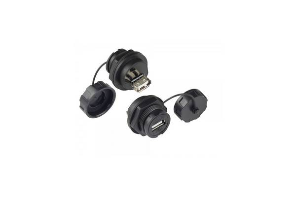 Good Connections IC04-U206 - USB A - Schwarz - Weiblich - Gerade - Polybutylene