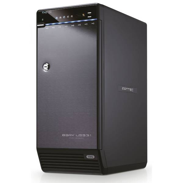 QB-X8U31 8x 3.5 SATA HDD USB 3.1 - HDD-Wechselrahmen - 3,5"