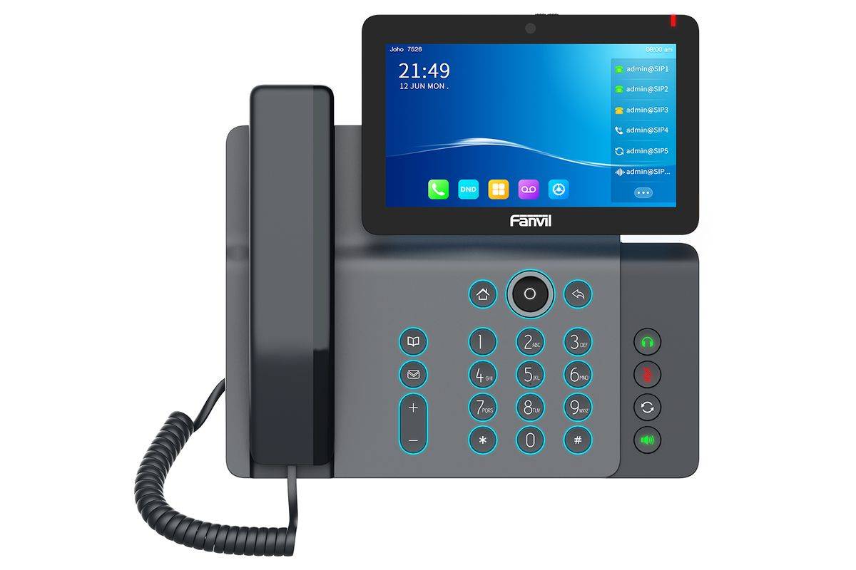 Fanvil V67 - IP-Videotelefon - mit Digitalkamera, Bluetooth-Schnittstelle mit Ru-0