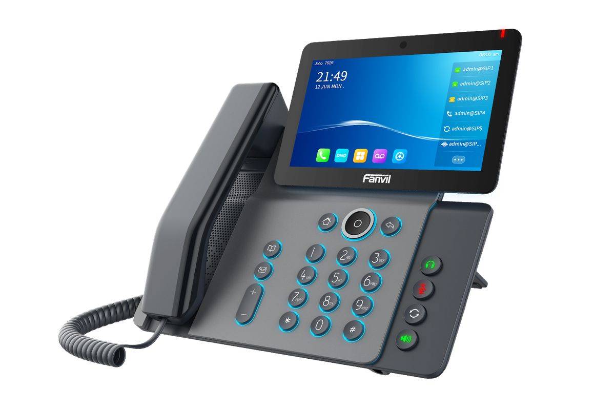 Fanvil V67 - IP-Videotelefon - mit Digitalkamera, Bluetooth-Schnittstelle mit Ru-1