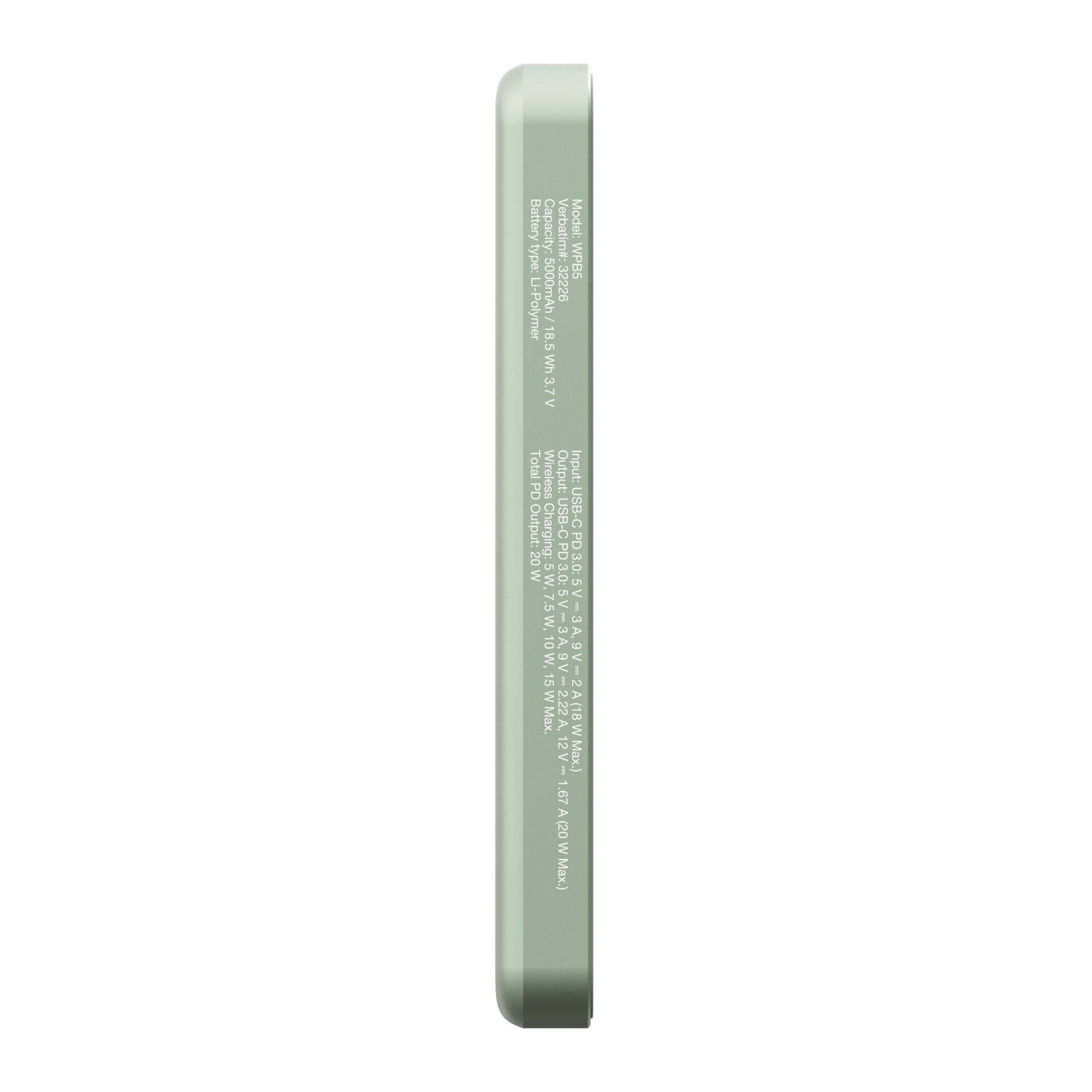 Charge 'n' Go Essentials - Induktive Power Bank - magnetisch - 5000 mAh - 20 Wat-1