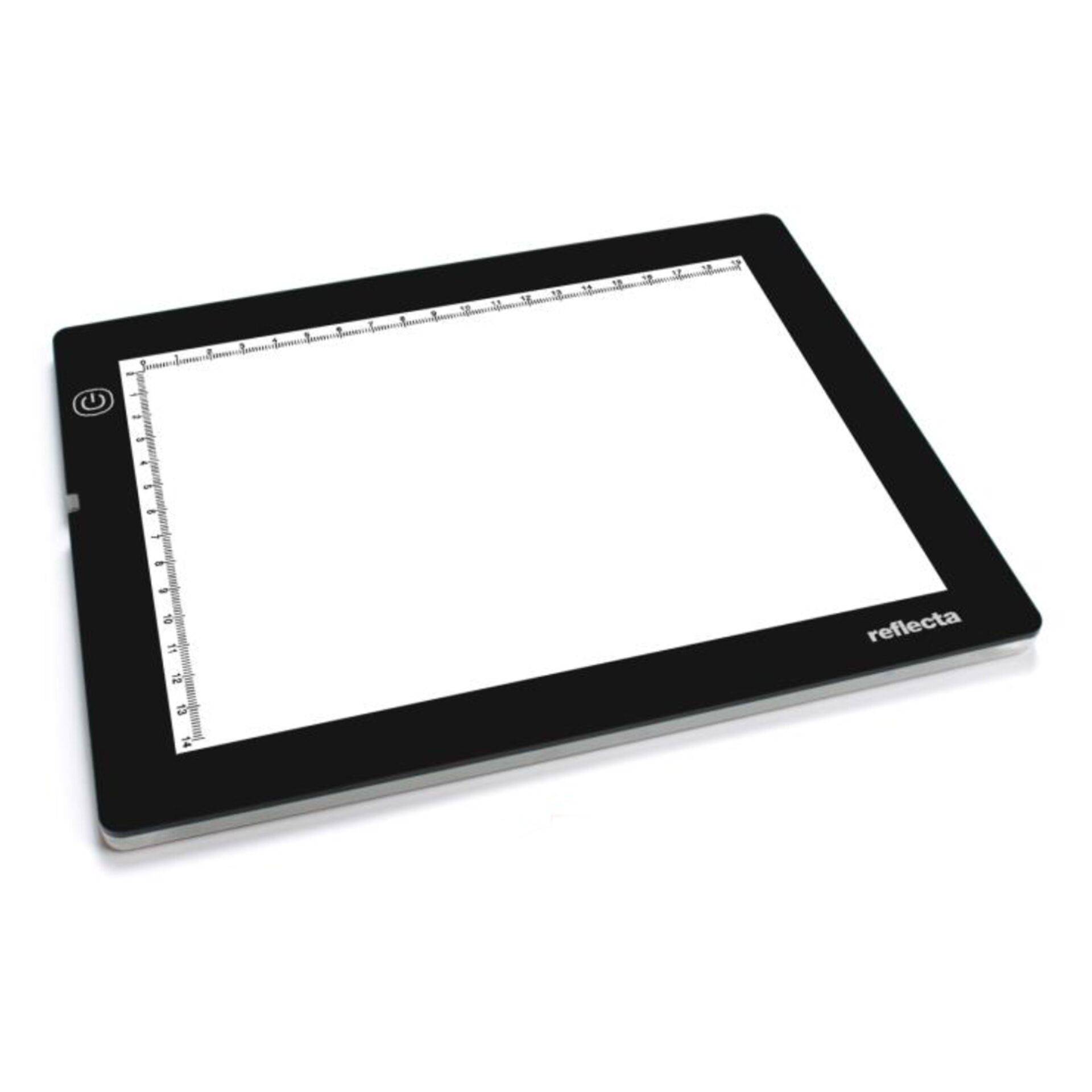 Reflecta LED Light Pad A5 Super Slim, Schwarz, Einzelbilderrahmen, 19 x 14 cm, Rechteckig, LED, Gleichstrom-0