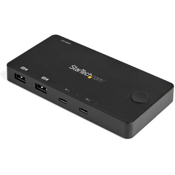 StarTech.com 2-Port USB-C KVM Switch - 4K 60Hz