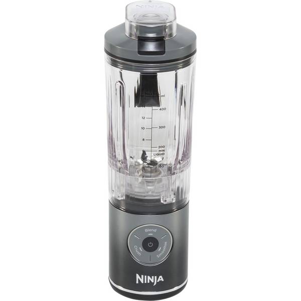 Ninja Blast Max Tragbarer Mixer/Blender/Smoothie Maker, Grau