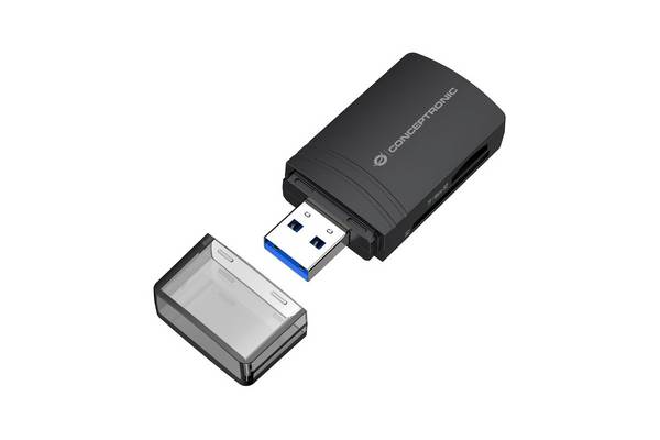 Conceptronic BIAN - Kartenleser (microSD, SDHC