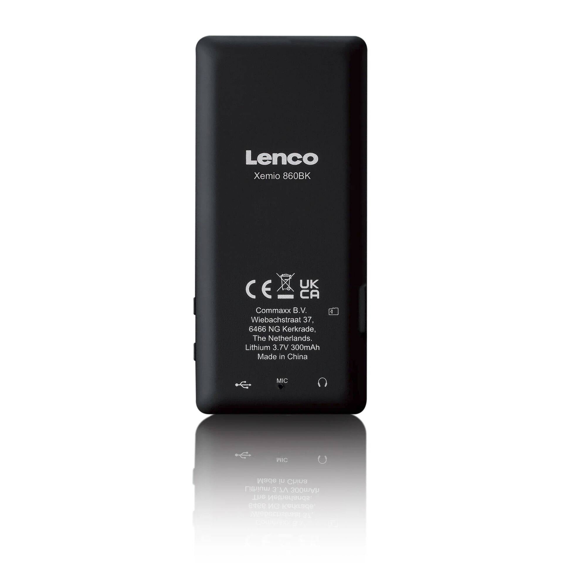 LENCO MP3/MP4-Player Xemio-860BK Black-1