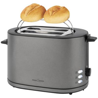 PROFI COOK 2-Scheiben-Toaster PC-TA 1291, graphit-1