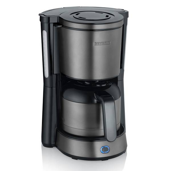 SEVERIN - Kaffeeautomat Thermo Dark Inox Edition KA 9343