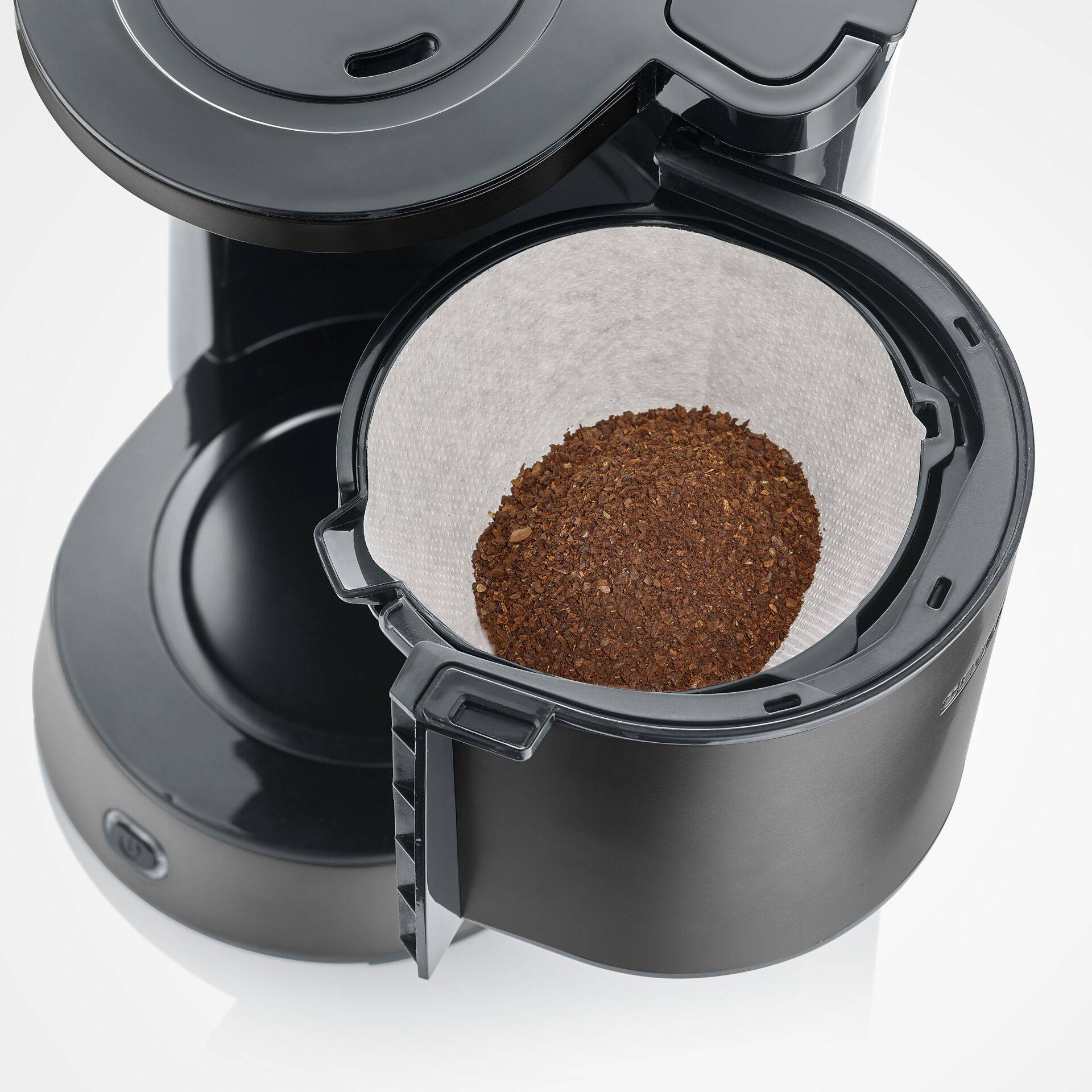 SEVERIN - Kaffeeautomat Thermo Dark Inox Edition KA 9343-2