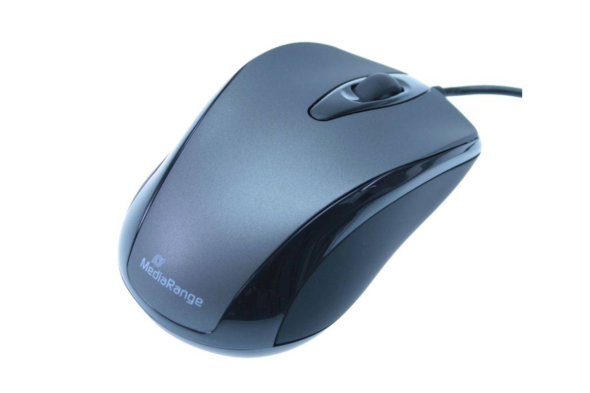 MEDIARANGE Maus - optisch - 3 Tasten - kabelgebunden-1