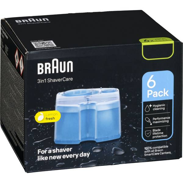 BRAUN - Nachfüllkartuschen Rasierer-Zubehör CCR 6er-Pack